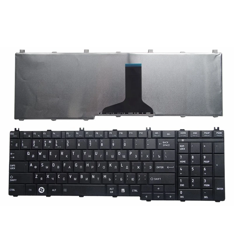 Русская клавиатура для ноутбука toshiba Satellite C650 C655 C660 C670 L675 L750 L755 L670 L650 L655 L770 L775 L775D RU |