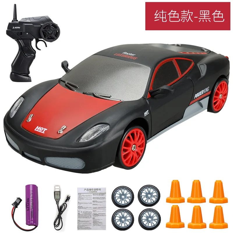 2.4G Drift Rc Car 4WD RC Drift Car Toy Remote Control GTR Model AE86 Vehicle Car RC Racing Car Toy for Children Christmas Gifts fastest rc car in the world RC Cars