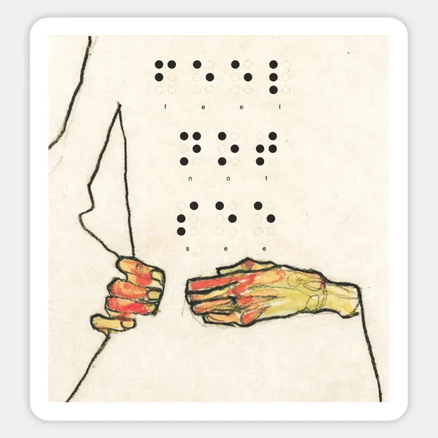 

Egon Schiele paintings portrait picture modern art home decor wall sticker Personality waterproof graffiti sticker