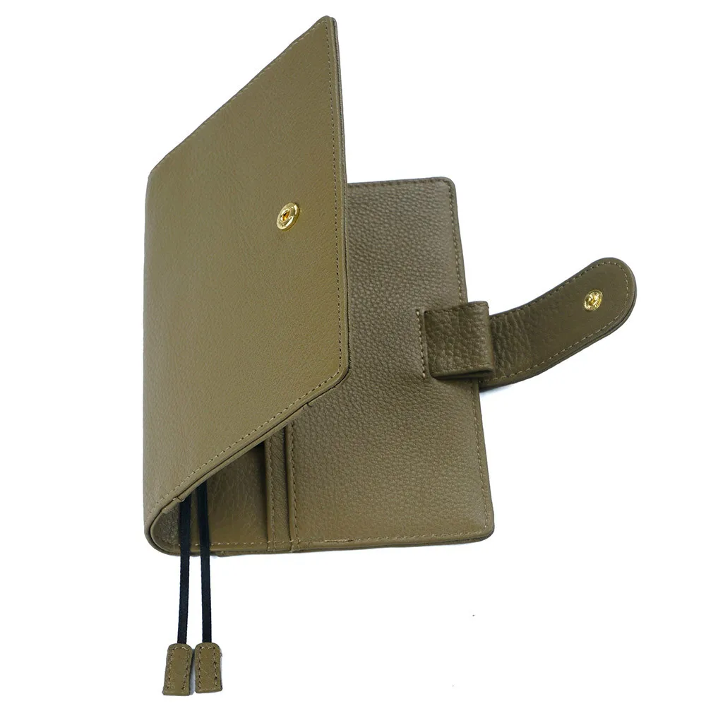 J Classic Genuine Leather Softcover Journal Cover For Hobonichi Paper Book A6 Free Shipping - Цвет: J