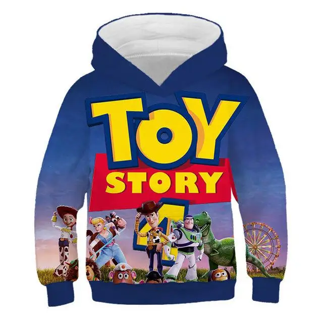 «История игрушек», «4 3D с принтами для мальчиков и девочек Толстовка Шериф Вуди с изображением героев мультфильмов, для детей свитер с капюшоном Детский свитер с рисунком; модная обувь для отдыха; с капюшоном - Цвет: TNT-781