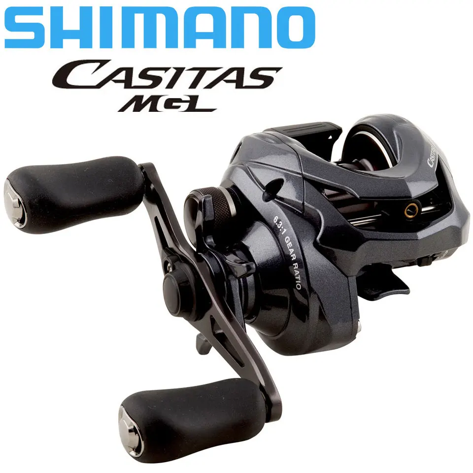 SHIMANO рыболовная катушка CASITAS MGL 100HG/101HG Baitcaster 7 2: 1 4 + 1BB 5 кг новая с усиленным
