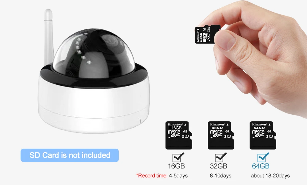 HD 5MP купольная Wifi IP камера ONVIF 1080P Беспроводная Проводная CCTV Аудио беспроводная камера с TF слотом для карт IR 20m P2P Camhi