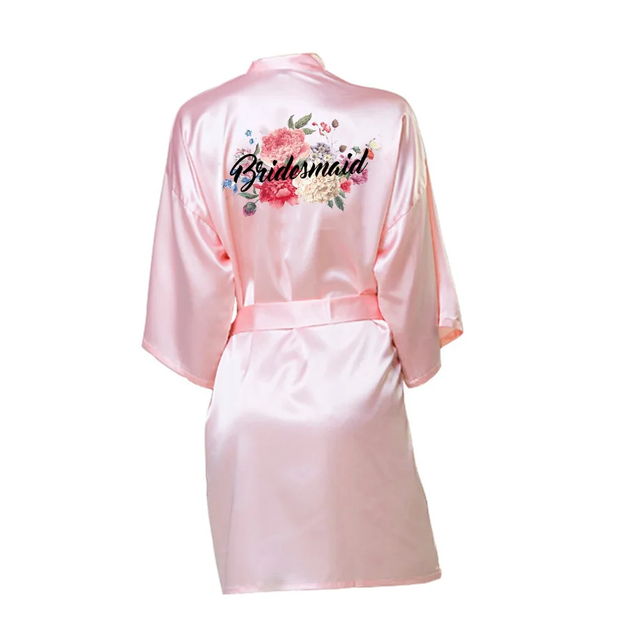 bride squad dressing gown