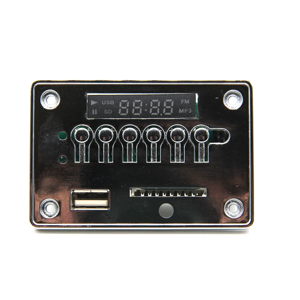 MP3-плеер встроенный Автомобильный USB Bluetooth 12 В 5 в FM магнитола с AUX Hands-free MP3 декодер плата модуль цифровой пульт дистанционного управления