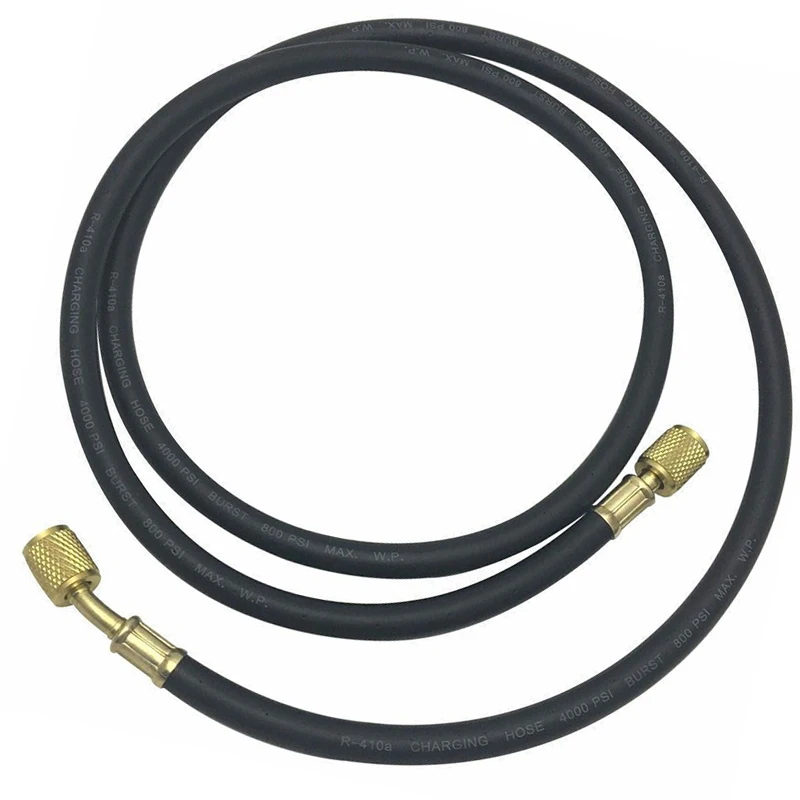 AC Refrigeration Charging Hoses R22 R134a R12 R502 150cm HVAC 1/4" SAE 800PSI Hose Fittings R410a For Air Conditioner | Обустройство