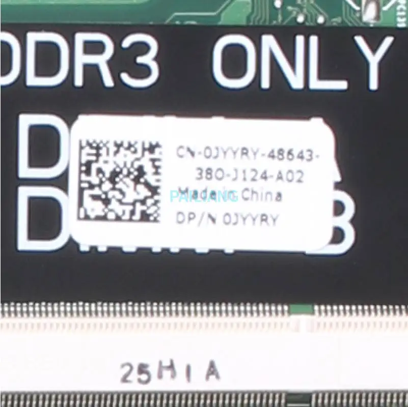 Jyyry para Dell Inspiron Cn-0jyyry Hm67 Mainboard Computador Portátil Placa Mãe Testado ok 0 N4110 Da0v02mb6e1 - Imagem 4
