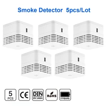 Best Price CPVan 5pcs/Lot mini Fire detector wireless smoke detector EN14604 CE certified 85dB loud alarm smoke sensor photoelectric sensor Best Price CPVan 5pcs/Lot mini Fire detector wireless smoke detector EN14604 CE certified 85dB loud alarm smoke sensor photoelectric sensor
