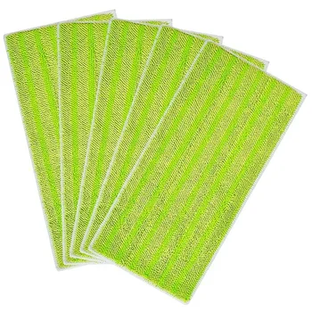 

5 Pack Reusable Mop Pads for Swiffer Wet Jet Replacement Microfiber Refills for Wet and Dry ing