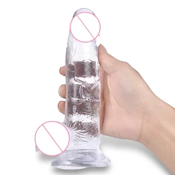 Realistic Silicone Dildo Large Dildo Sex Toy for Women with Thick Glans G Spot Stimulate Real Dong with Suction Cup Stiff Cock 5