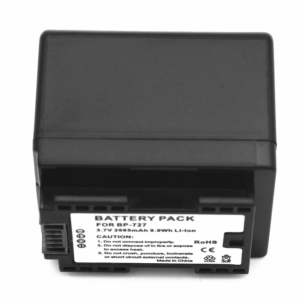 Portable 1 Pieces 2685mAh USB Output BP-U60 Rechargeable Li-ion Battery for Canon