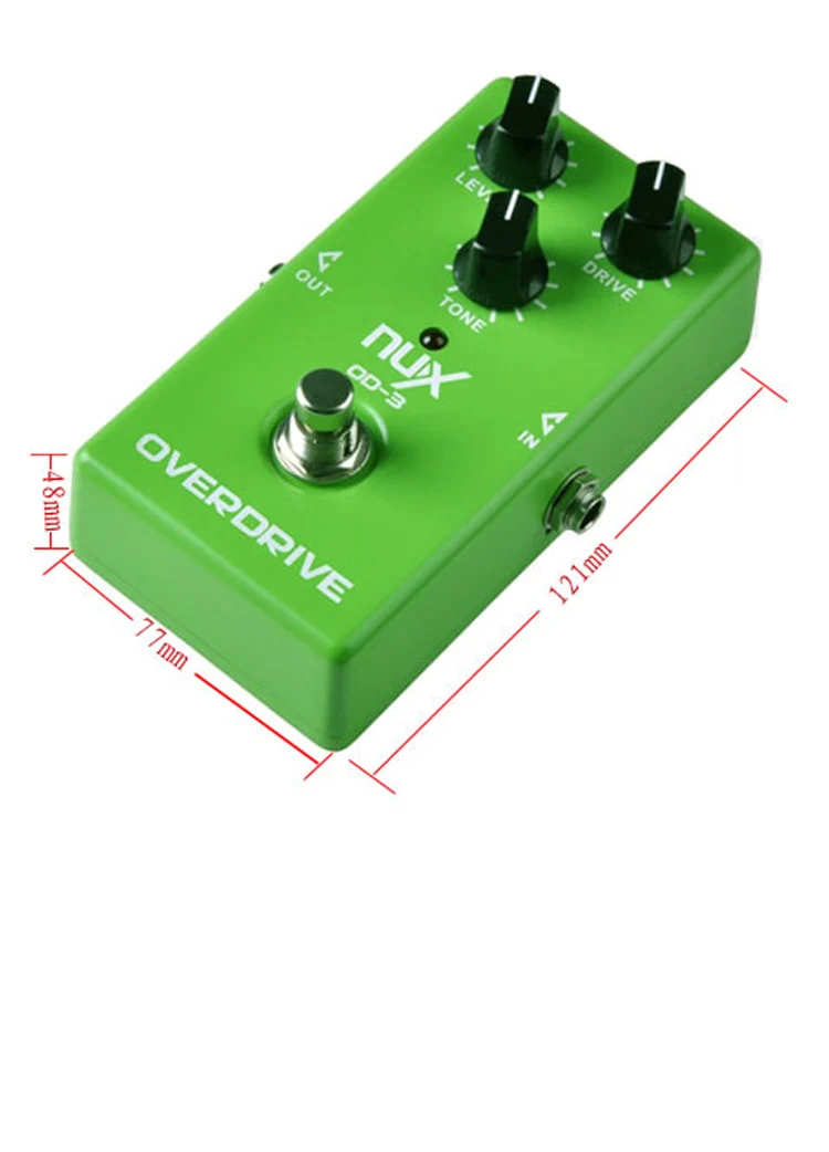 NUX-OD-3 Overdrive гитары электрические эффект для езды на велосипеде