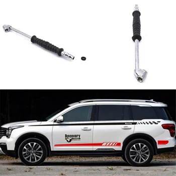 

Car Tire Inflatable Tool Tire Inflator Car Motorcycle Quick Inflating Rod Rubber Dual Head Chuck Valve Car Repair Accessory