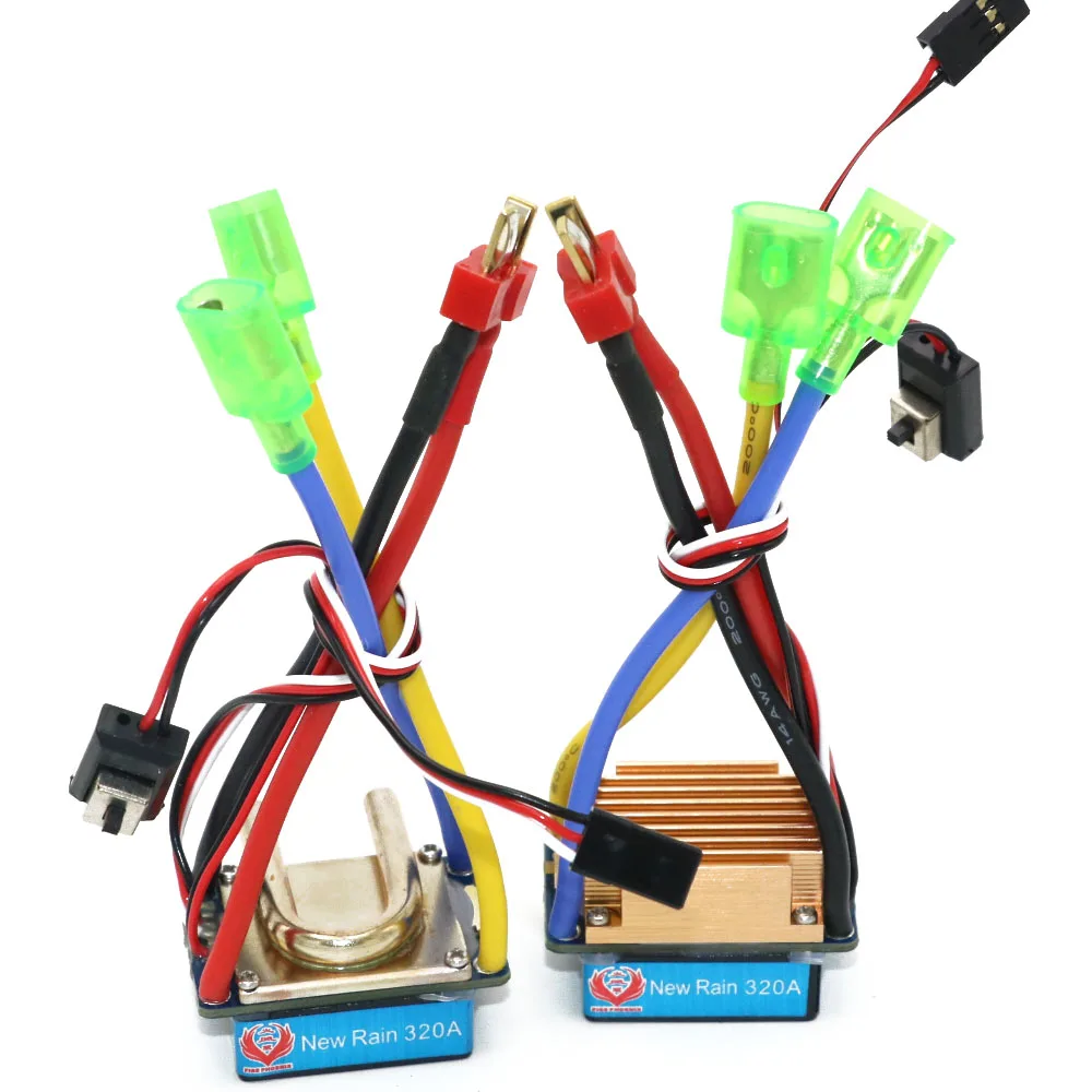 RC ESC 320A матовый регулятор скорости двухрежимный ленточный тормоз 5V 3A для 1/10 Car/RC