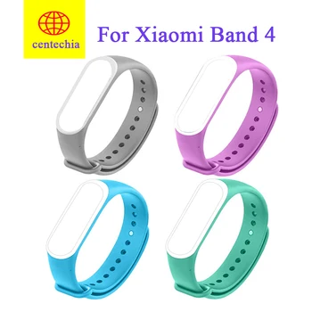 

NEW Silicone Strap Mi Band 4 Colorful Straps For Xiaomi mi band 4 Smart Bracelet Waterproof Replacement Strap For Mi Band 4