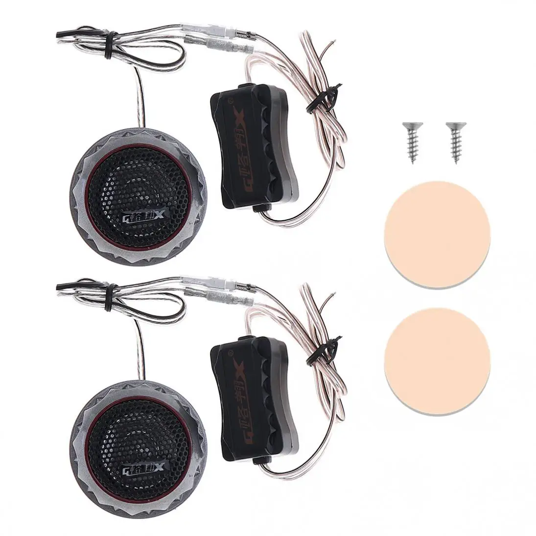 

2pcs 180W GX-109 Car Horn Dome Tweeter Audio Loudspeaker Car Stereo Treble Speaker for Cars New