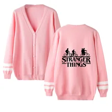 Сочетайте все странные вещи кардиган свитер вязаный мужской/женский модный Повседневный свитер Харадзюку странные вещи свитер