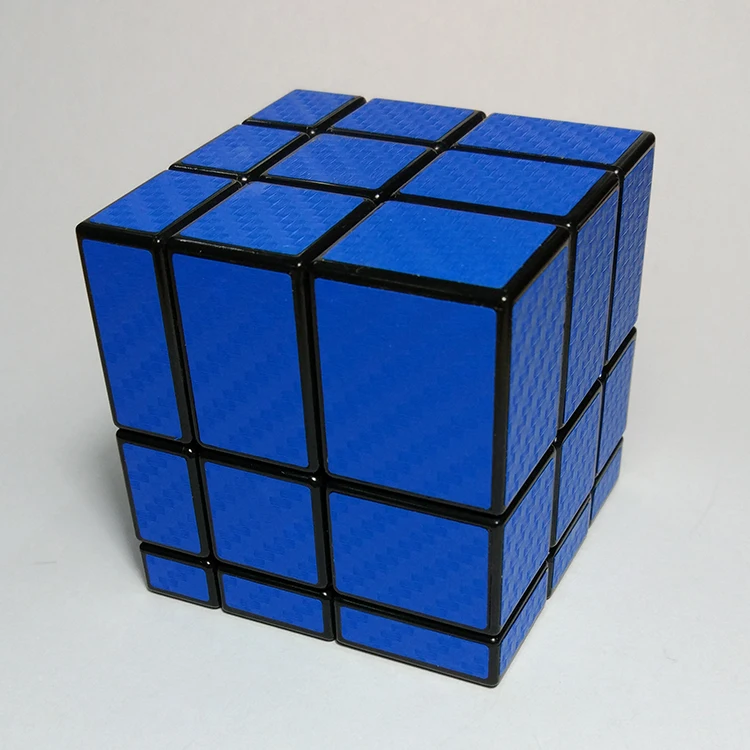 Новинка, зеркальный куб Z cube 3x3, магический с наклейкой из углеродного волокна, развивающие игрушки Cubo magico в подарок, ДЕТСКИЕ ЛАБИРИНТЫ, развивающие игрушки