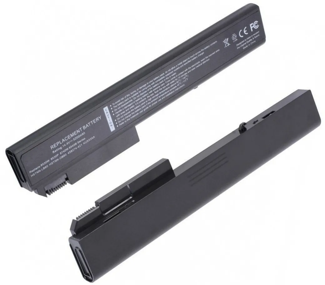 Laptop Battery for HP EliteBook 8530p 8540p 8530w 8540w 8730W 8740w (10.8V 4400mAh) p/n: hstnn-lb60 hstnn-ob60 hstnn-xb60 | Компьютеры и