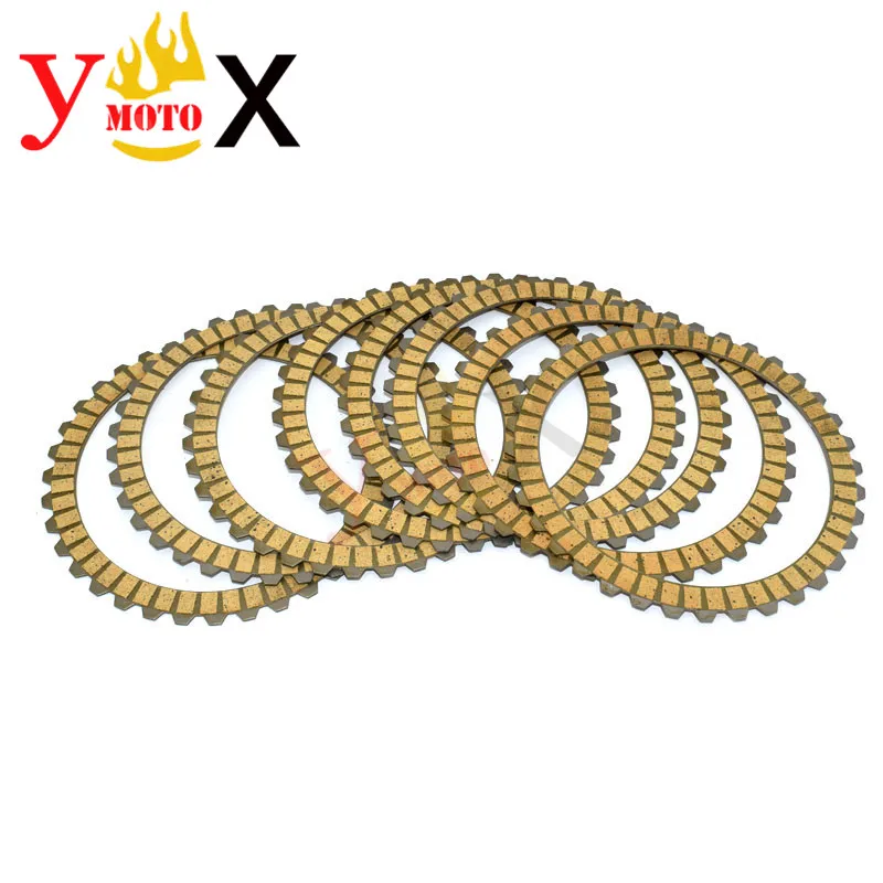 Комплект фрикционных дисков 8 шт. комплект сцепления для Harley Sportster XL 883 1200 XL883 XL1200