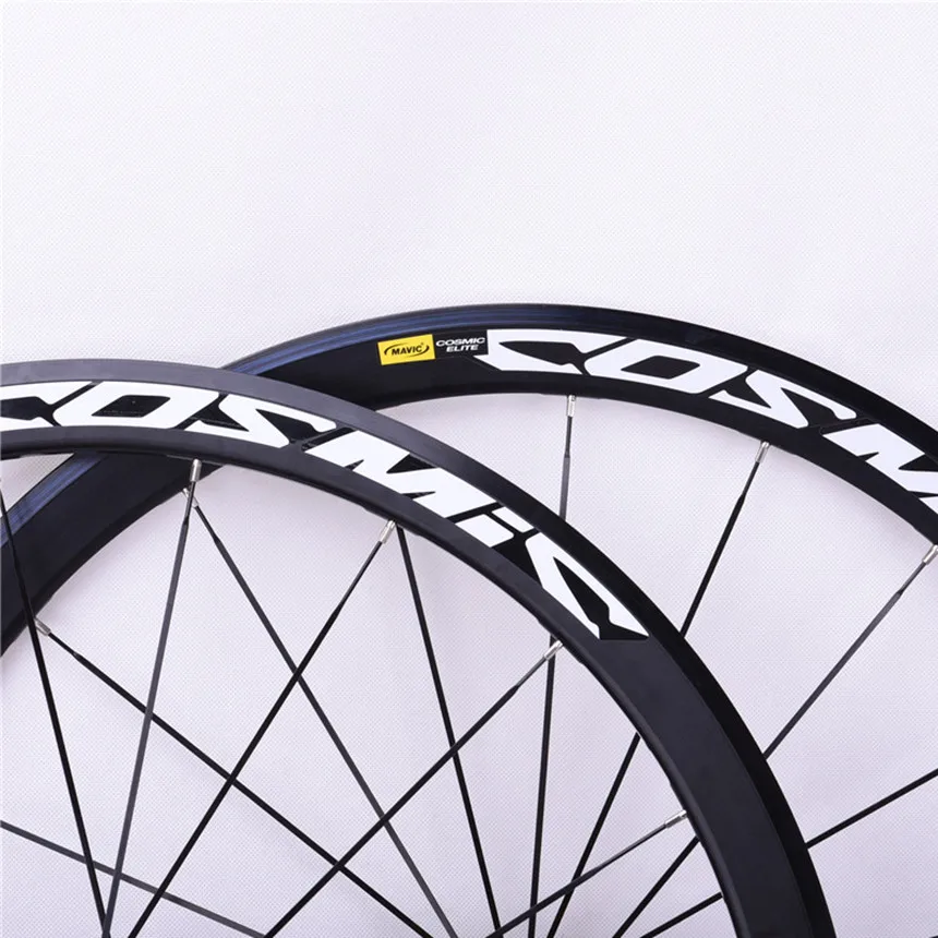 Cosmic Elite Road Bike V Disc Brake Wheels Rims 700C Bicycle 40mm Aluminum Alloy Wheelset