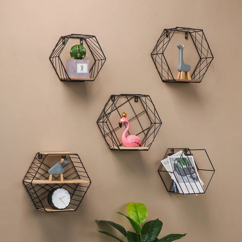

Nordic Style Bedroom Living Room Wall Wall Wall Hanging Decoration Decorative Pendant Creative Ins Wind Rack