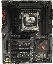 ASUS – carte mère ROG STRIX X99 GAMING, composant pc, compatible avec processeurs Intel Xeon E5 2650 v4 Core i7, socket LGA 2011 V3, DDR4, PCI E 3.0