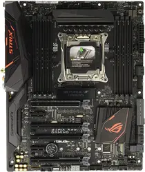 ASUS – carte mère ROG STRIX X99 GAMING, composant pc, compatible avec processeurs Intel Xeon E5 2650 v4 Core i7, socket LGA 2011 V3, DDR4, PCI E 3.0 