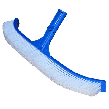 

18inch Durable Swimming Pool Brush Algae Scraper Cleaning Tool Spa Broom Outdoor Moss Curved Wall Dirt Pond Stains Removal