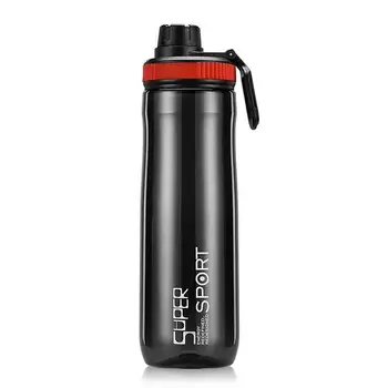 

Tritan Plastic Water Bottle Gym Outdoor Clear Portable Big Sport Drink Water Bottle Kids Butelka Na Wode Kitchen Items DE50SP