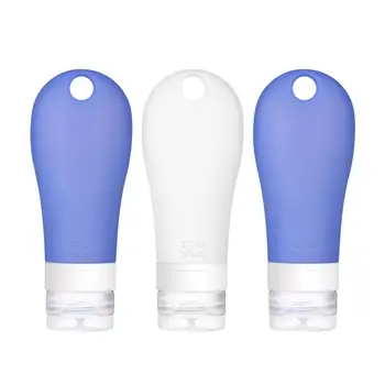 

3pcs Refillable Bottles 90ML Portable Silicone Bottles for Home