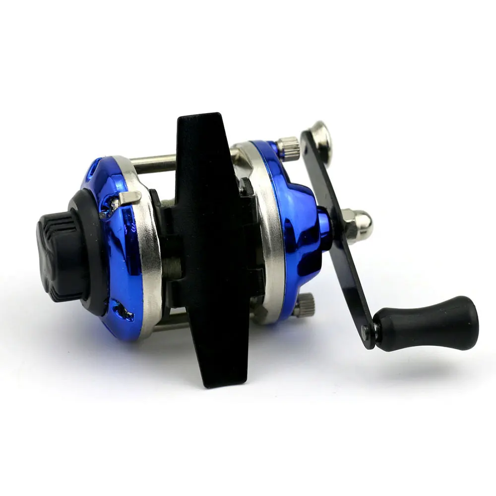 Mini Fishing Tackle Winter Outdoor with Line Alloy Waterproof Spinning Wheel Fishing Reel Gapless High Quality