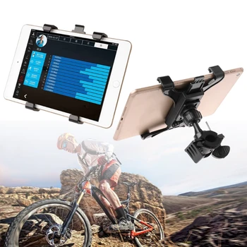

Bicycle Mini Tablet Holder Universal Adjustable Mount Bike Bracket For 7in-11in