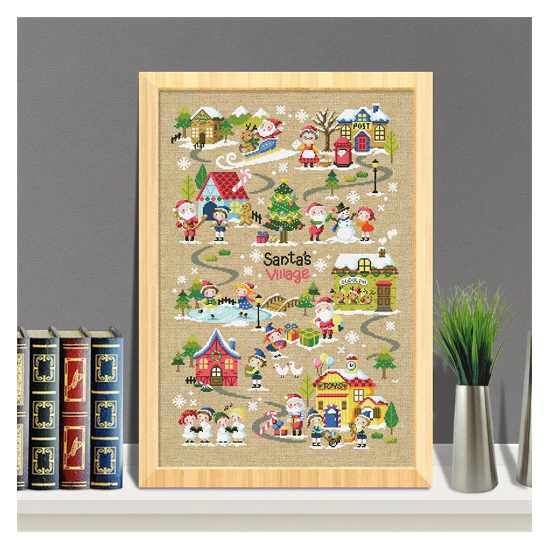 Cross Stitch Kits Cross Stitch G89 Stich Cross Stitch Kits Craft Packages Cotton Fabric Floss Counted New Designs Needlework Embroidery Cross-Stitching