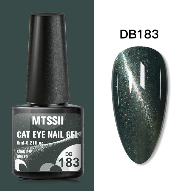 6ml Laser Glitter Galaxy Cat Eye Nail Gel Polish New Arrival Bright Megnetic Long Lasting Varnish UV LED Nail Lacquer