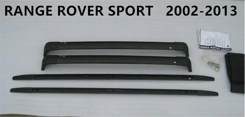Для Land Rover RANGE ROVER SPORT 2002-2013 багажник на крышу поперечная багажная стойка бар высокое качество алюминиевый материал аксессуары