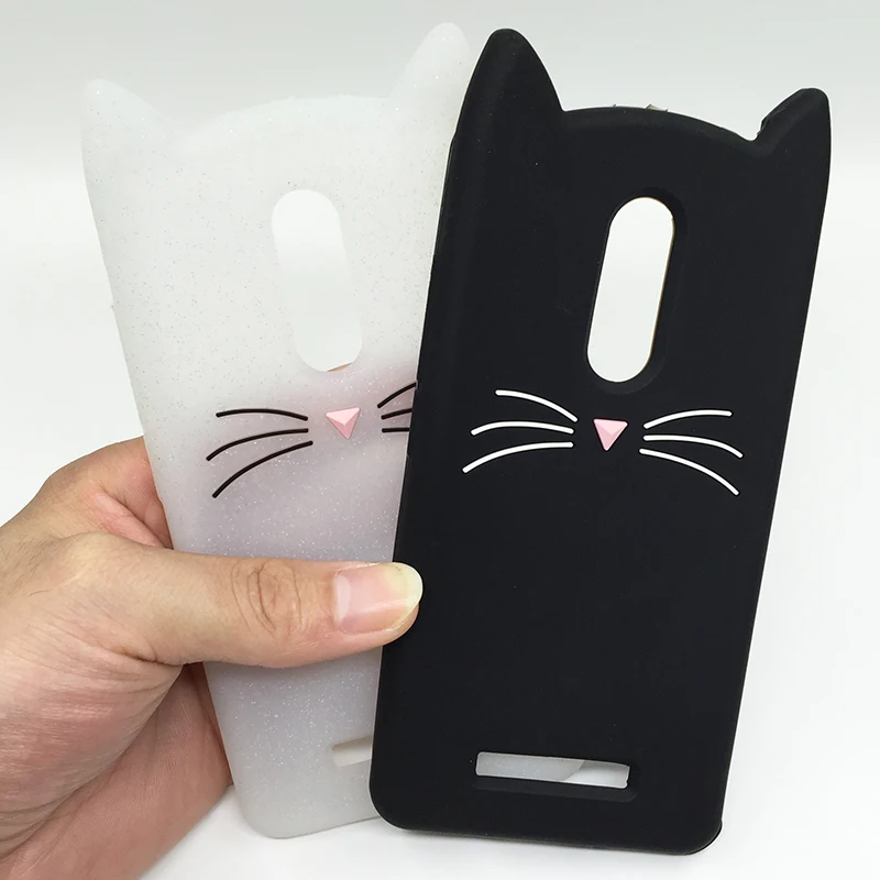 Для Xiaomi Redmi Note4 4X чехол для Coque Xiomi Note 4 X милый 3D Медведь Единорог кошка силиконовый