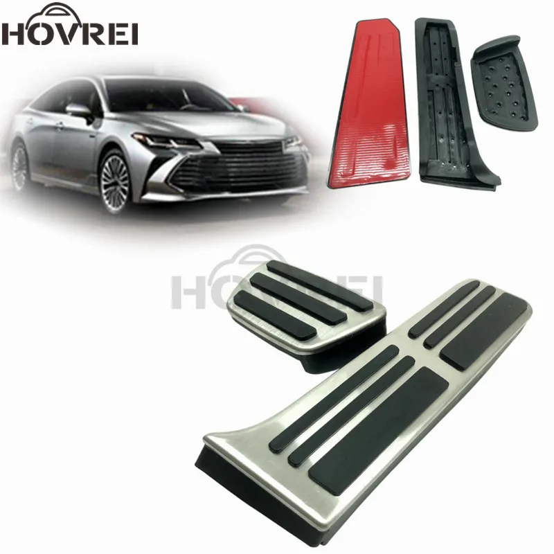 car Stainless steel accelerator Foot rest Fuel brake pedal for Asia Dragon Accessories