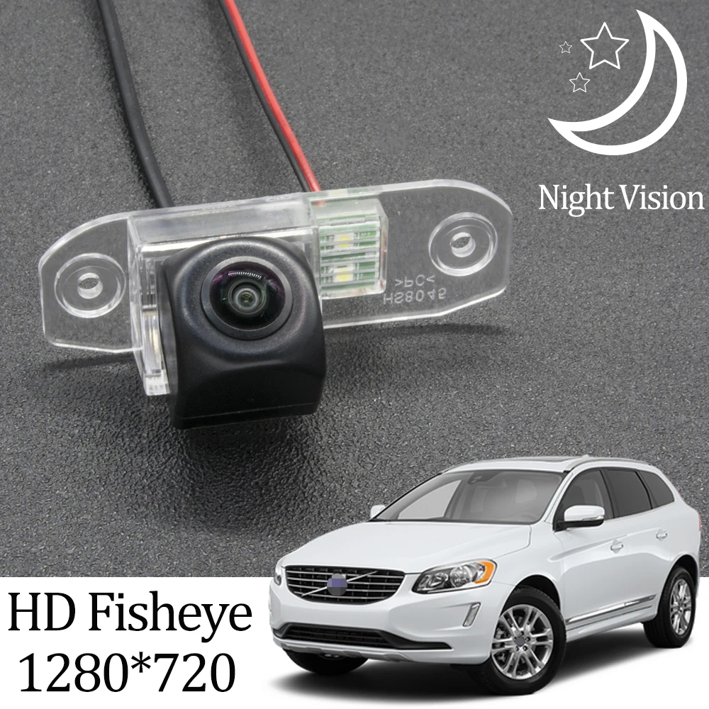 Камера заднего вида Owtosin HD 1280*720 рыбий глаз для Volvo XC60 2010 2011 2012 2013 2014 2015 2016