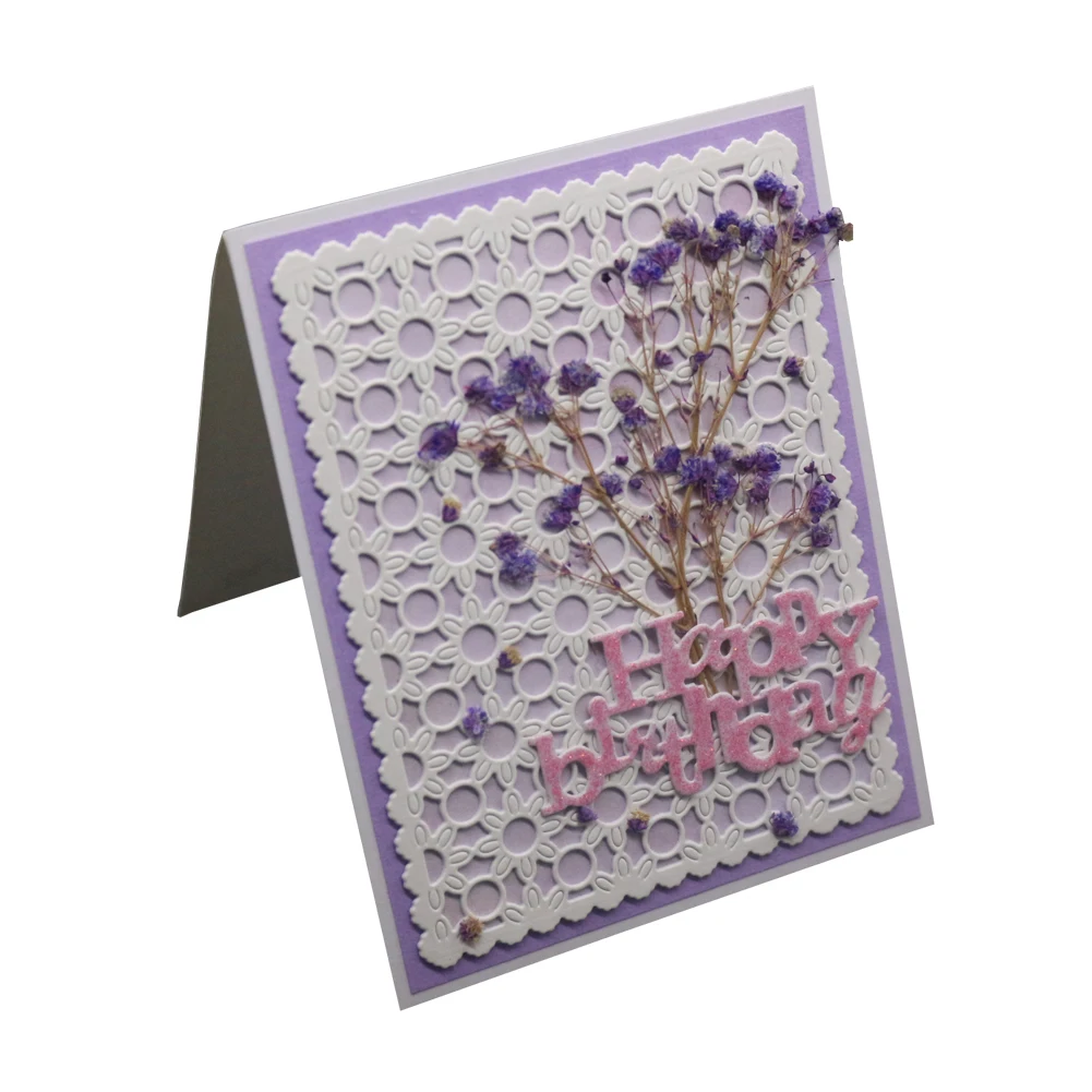 

Cutting Dies creative decoration DIY lace background creative background / envelope lace / invitation lace card new die for 2019
