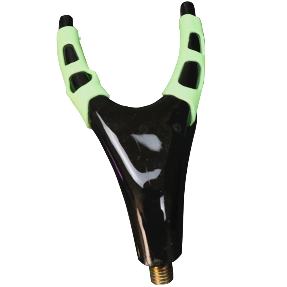 

Front Fork Durable Universal Outdoor V Shape Head Tool Luminous Support Stand Rest Fishing Rod Holder Accessories Night