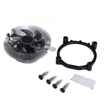 

Desktop PC CPU Mute Cooling Fan Computer Case Cooler for AMD FM1/AM2/AM2+/AM3/AM3+ series CPU for Intel LGA 1156/1155/775