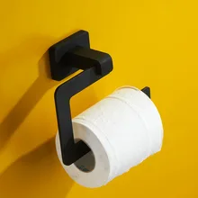 Vidric ванная комната все черные четыре высококлассных бумажных полотенец Полка Ванная комната Туалетная бумага перемотка американский