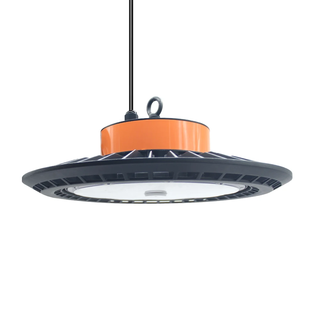

NS LED High Bay Light for Warehouse 5000K Super Bright Factory LED Commercial Light UL Cable Plug Hook Thickened Hollow Fixture