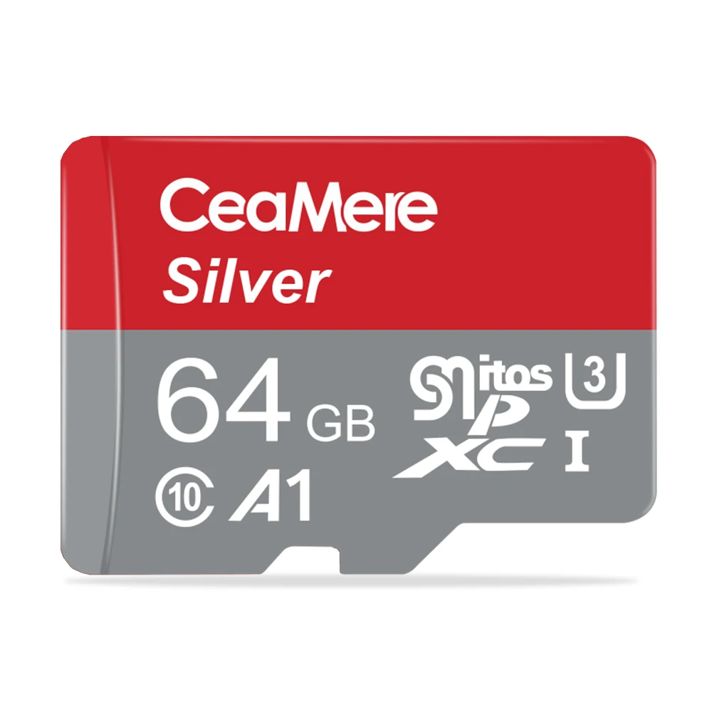 Карта памяти CeaMere 2 шт. Clas6 U3 Micro 32 Гб 128 64 sd карта класс 10 Флэш-карта TF карты для