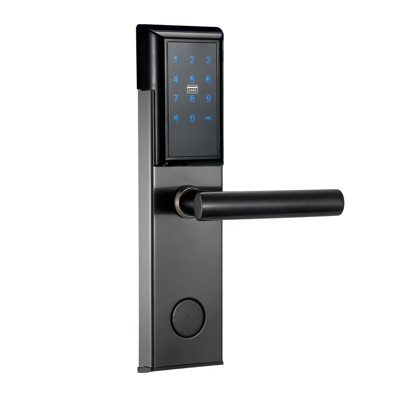 Right push door Электронный дверной замок, Смарт Bluetooth цифровое приложение Wifi клавиатура код без ключа дверной замок, пароль без ключа дверной замок электронный - Цвет: Right push door