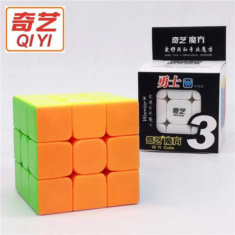 QiYi Warrior W 3x3x3 профессиональный магический куб соревнование головоломка на скорость игрушечные кубики для детей Cubo Magico подарки QY308