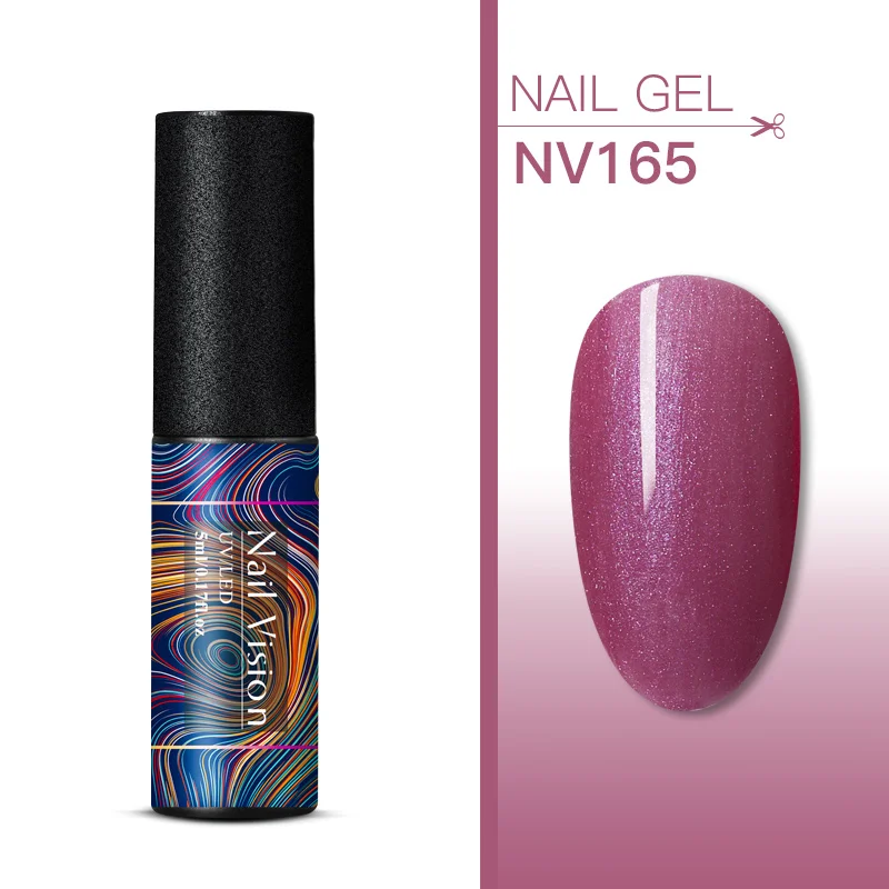 Nail Vision 5 мл УФ-набор гель-лаков для ногтей блестки замачиваются долговечный Гель-лак для ногтей маникюрный лак - Цвет: S06760