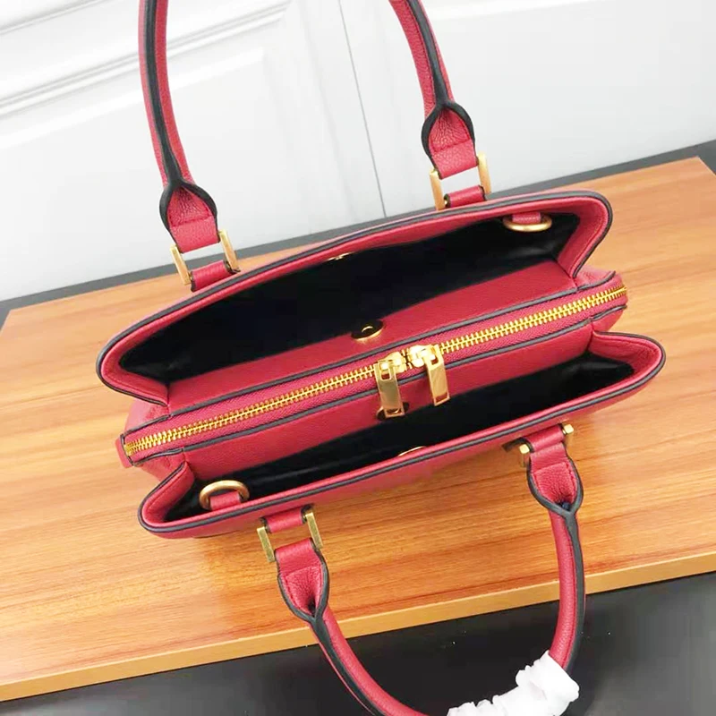 High-grade Tote Handbags Large capacity Real leather shoulder bag for women Fashion Design Ladies Luxury Top Handle Slant Bag