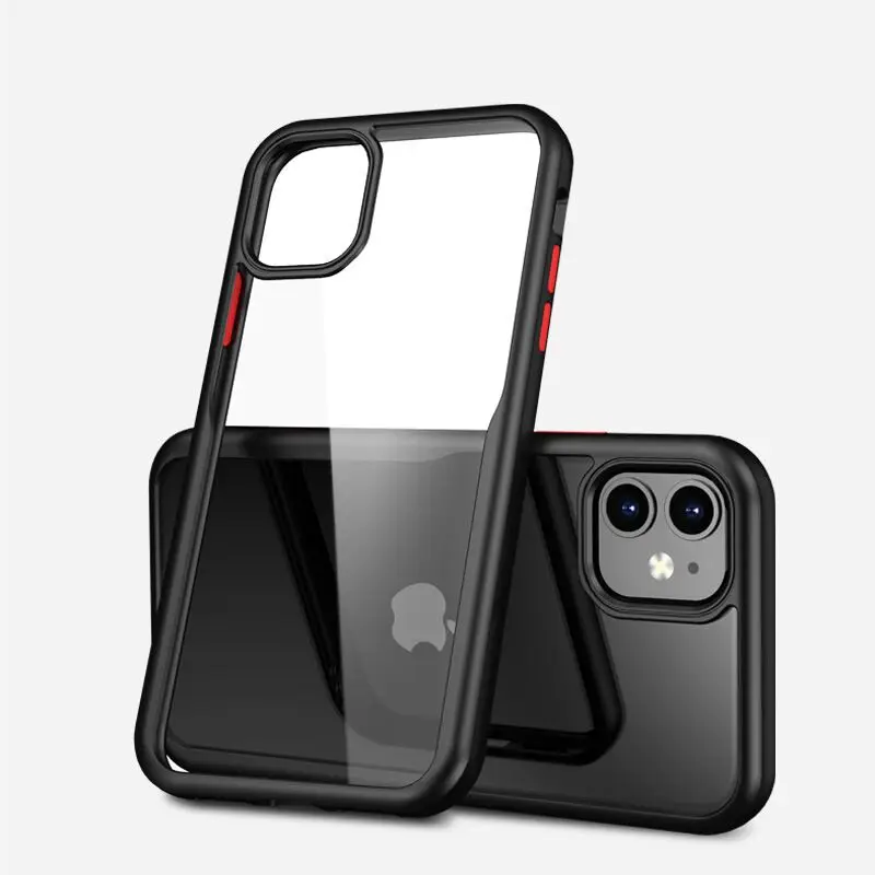 50 шт для iPhone 11 Pro Max чехол TPU бампер прозрачная задняя крышка для iPhone 11 Pro защитный чехол для iPhone 11 анти-падение